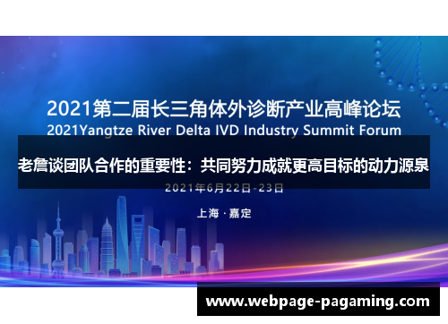 老詹谈团队合作的重要性：共同努力成就更高目标的动力源泉